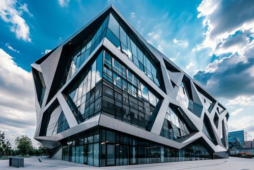 市區房地產銷售中心大樓攝影圖片 攝影圖 下載至來源處