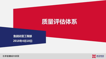 房地產開發公司運營工程部 質量評估體系 2018版 46頁